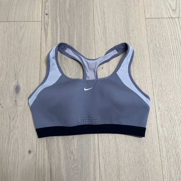 Nike Other - Nike Motion Adapt HIGH-Support Compression Sports Bra Size Large SM Grey #1557